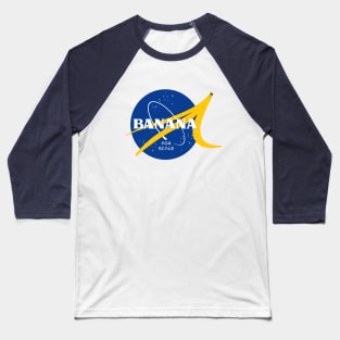 Banana for scale NASA logo Baseball T-Shirt